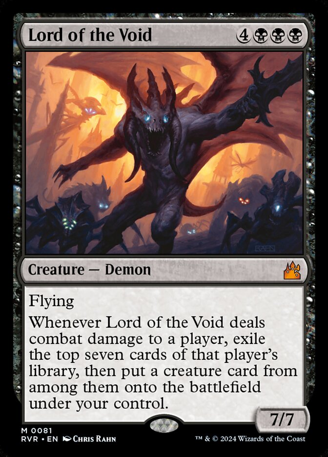 Lord of the Void card front