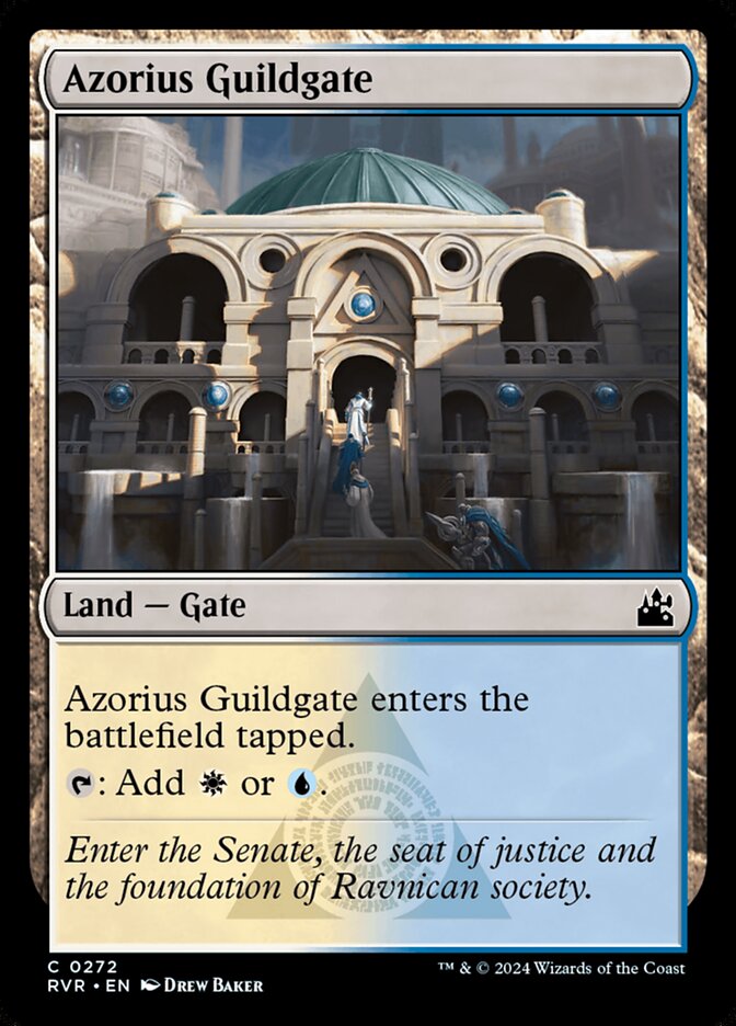 Azorius Guildgate card front