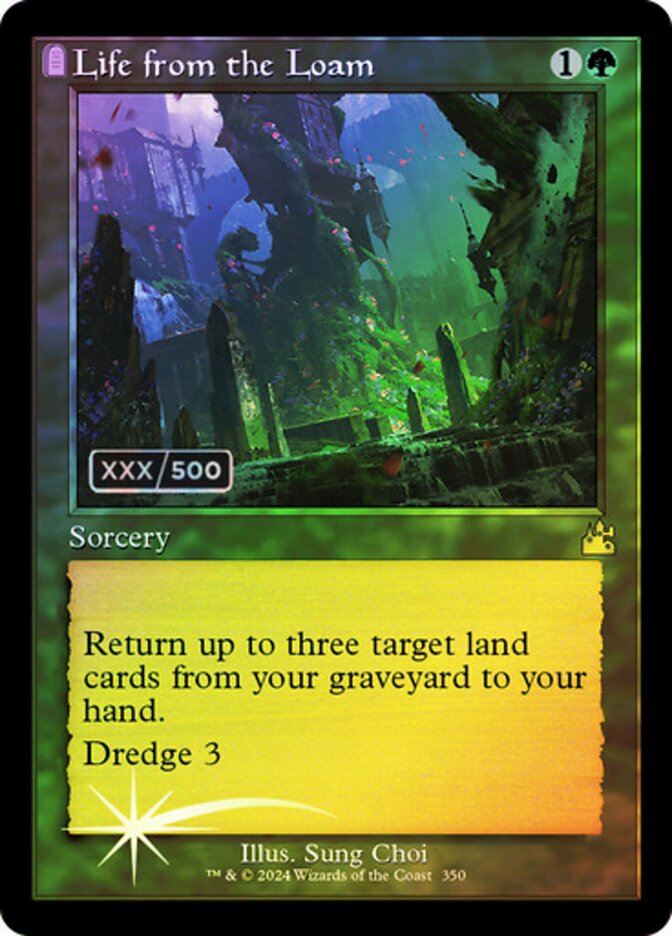 Life from the Loam card front