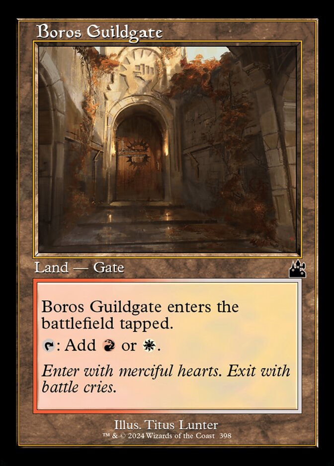 Boros Guildgate card front