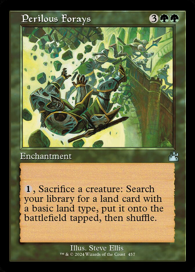 Perilous Forays card front