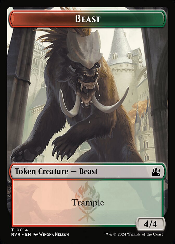 Beast card front