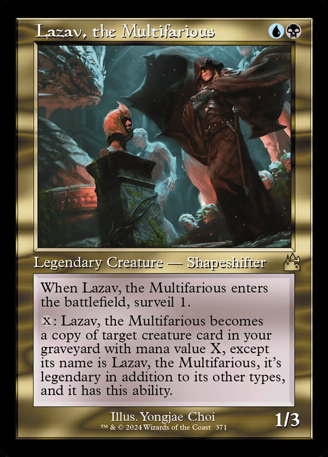 Lazav, the Multifarious card front