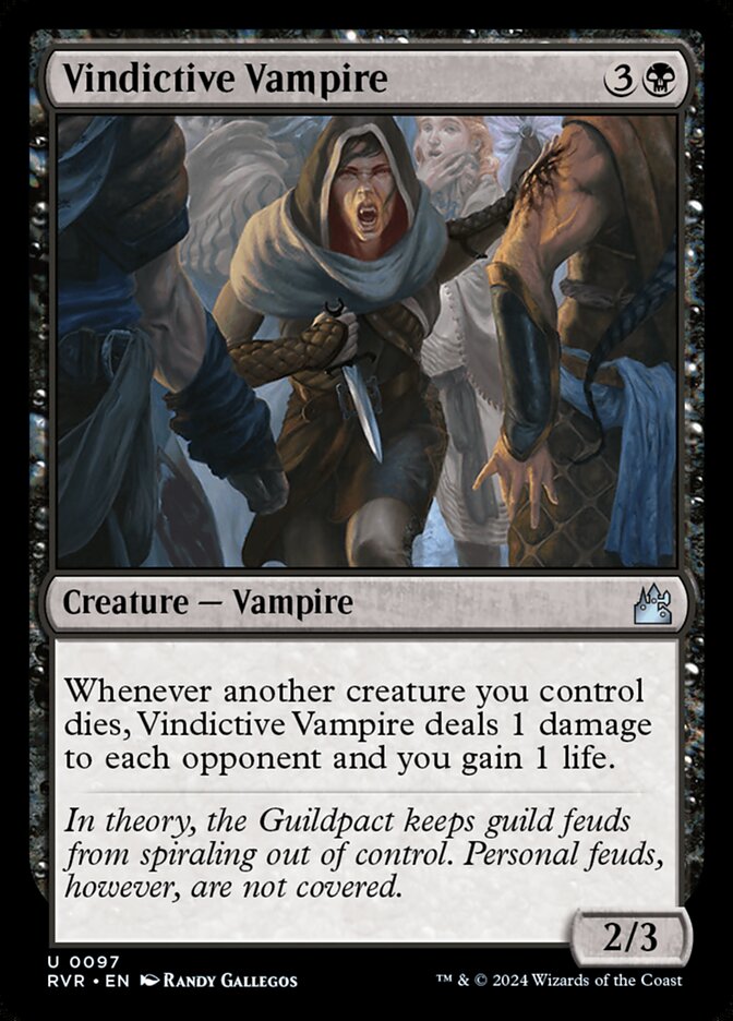 Vindictive Vampire card front