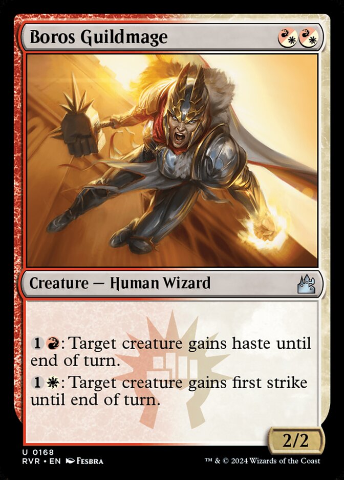 Boros Guildmage card front