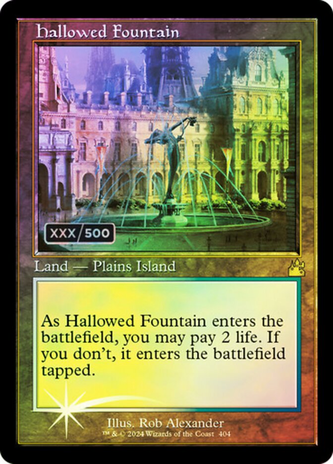 Hallowed Fountain card front