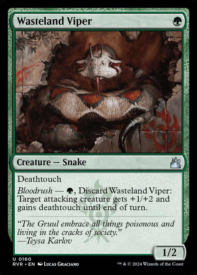 Wasteland Viper card front