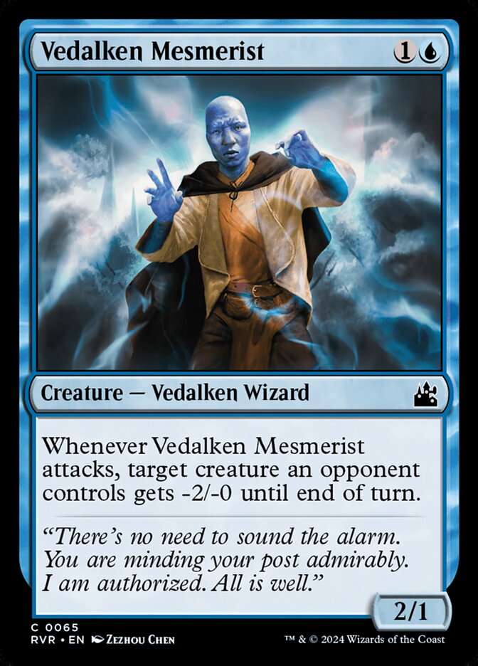 Vedalken Mesmerist card front