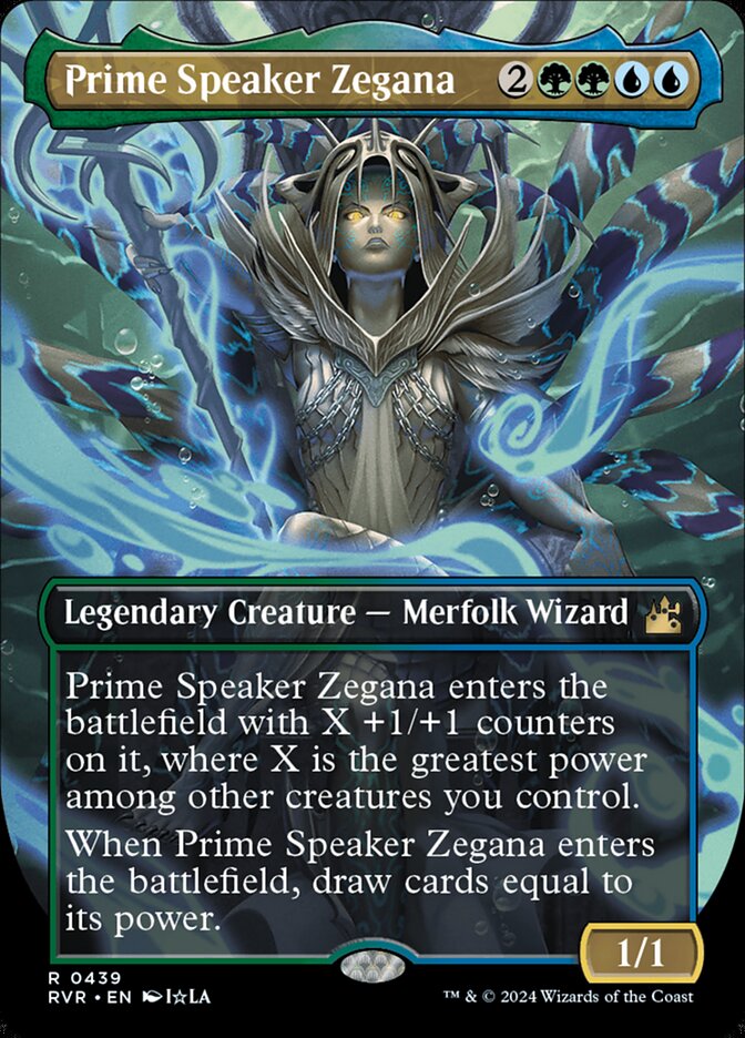 Prime Speaker Zegana card front