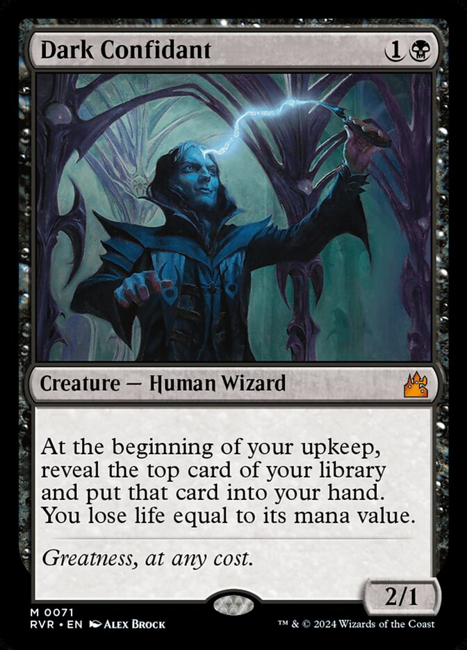 Dark Confidant card front