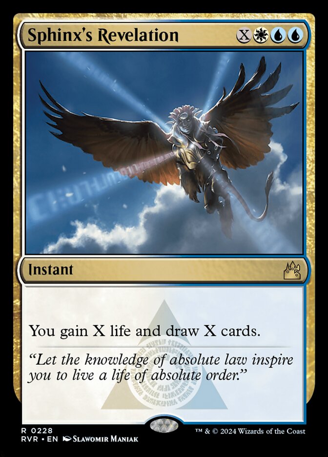 Sphinx's Revelation card front