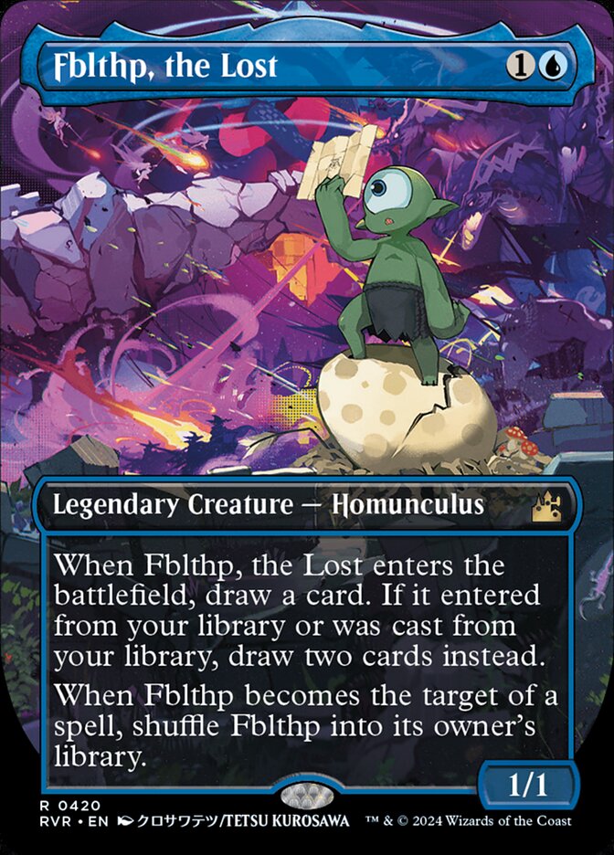 Fblthp, the Lost card front