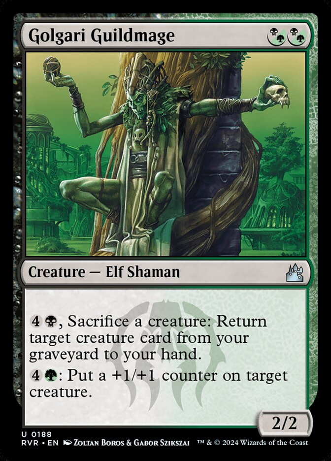 Golgari Guildmage card front