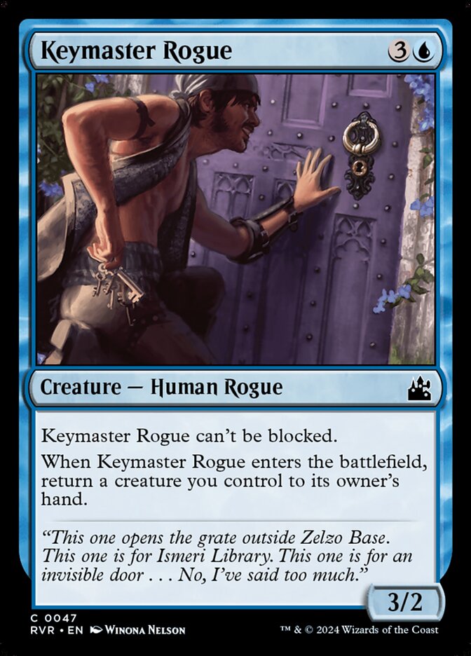 Keymaster Rogue card front
