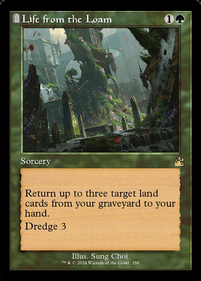 Life from the Loam card front