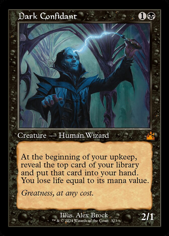 Dark Confidant card front