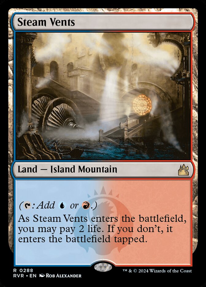 Steam Vents card front