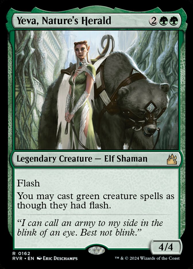 Yeva, Nature's Herald card front