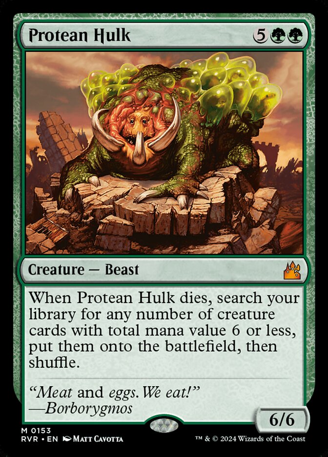 Protean Hulk card front