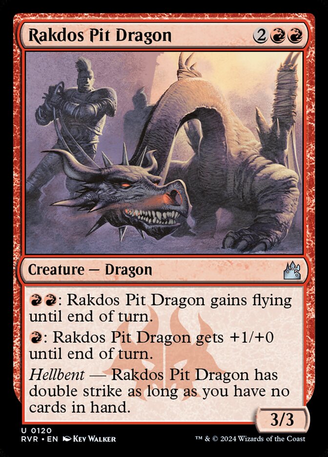 Rakdos Pit Dragon card front