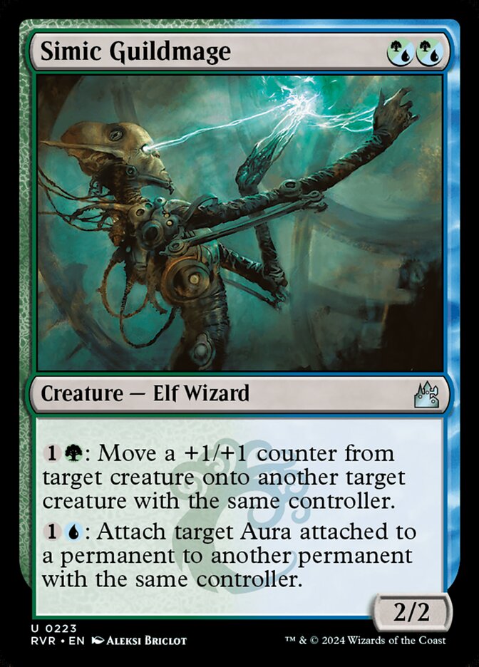 Simic Guildmage card front