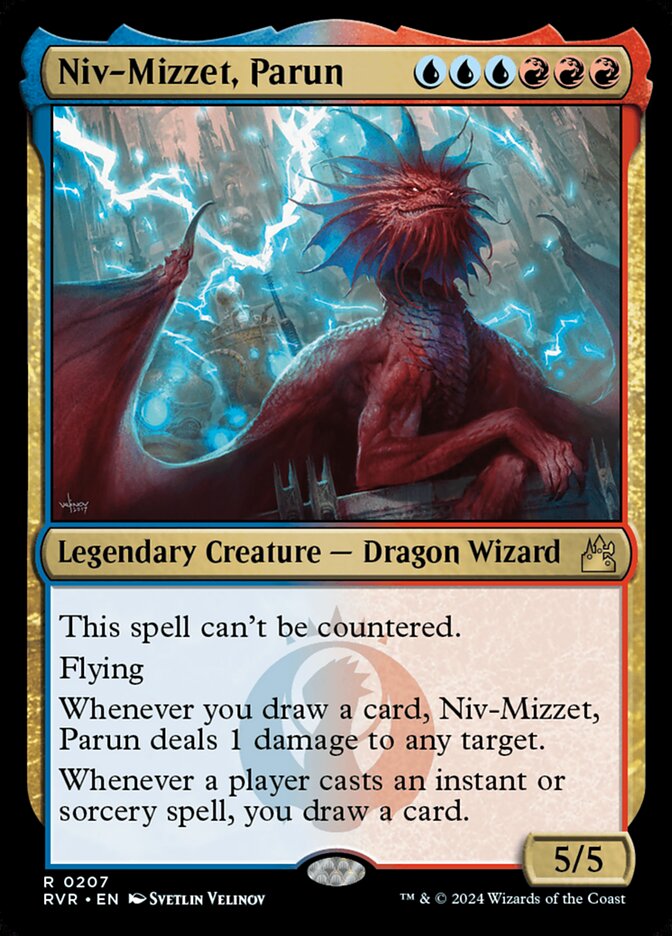 Niv-Mizzet, Parun card front