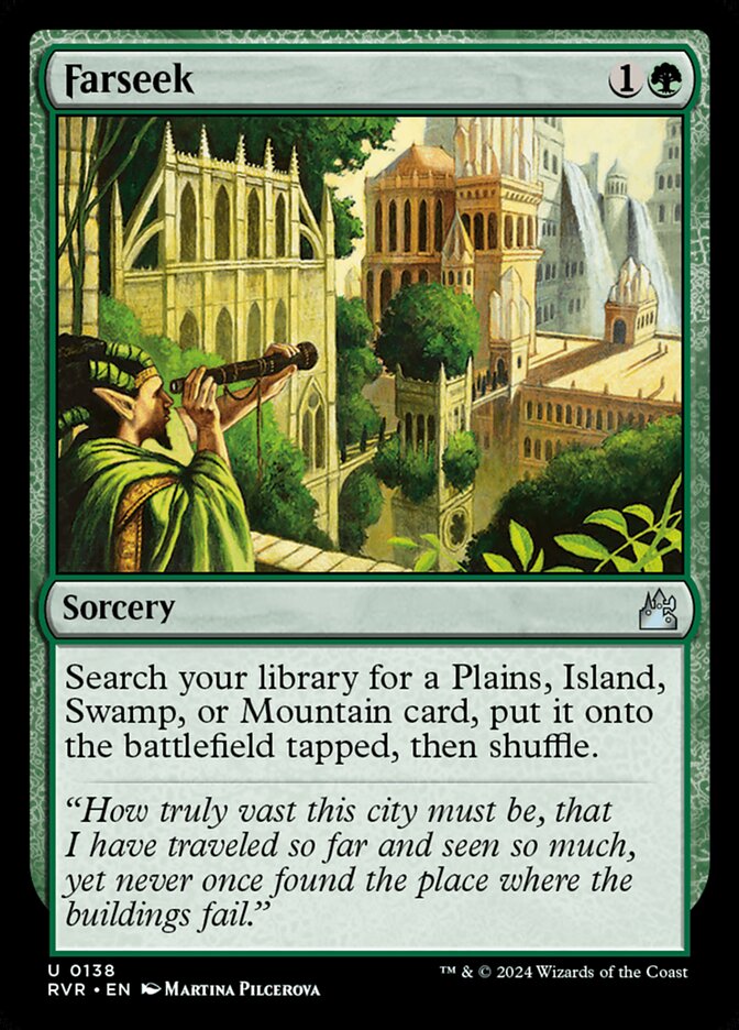 Farseek card front