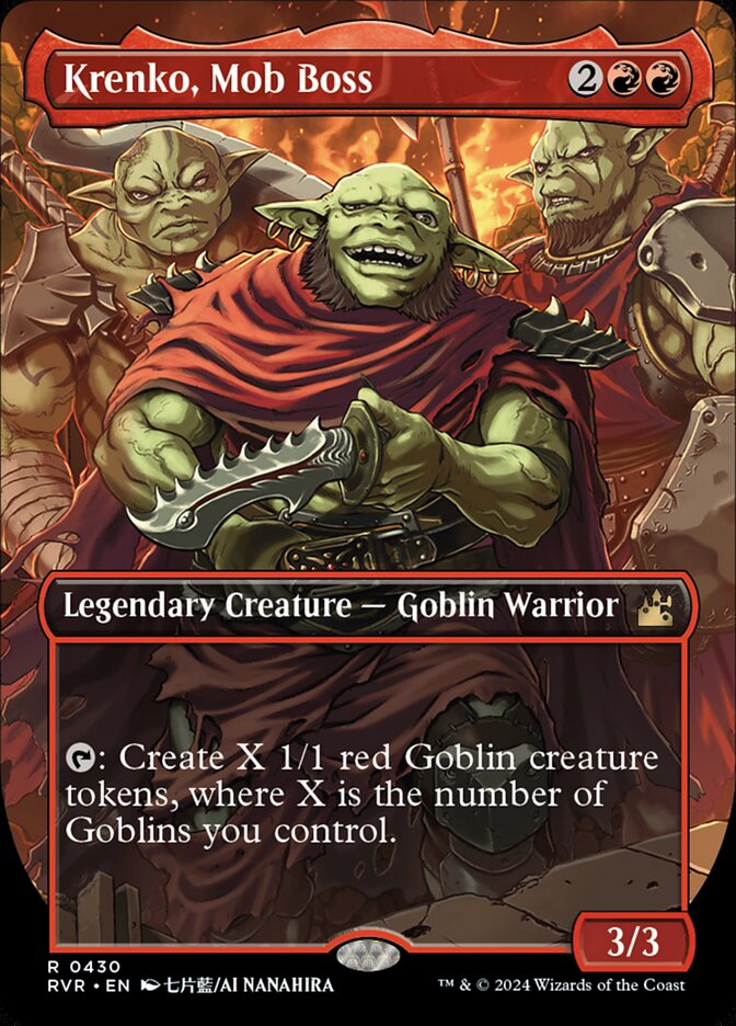 Krenko, Mob Boss card front