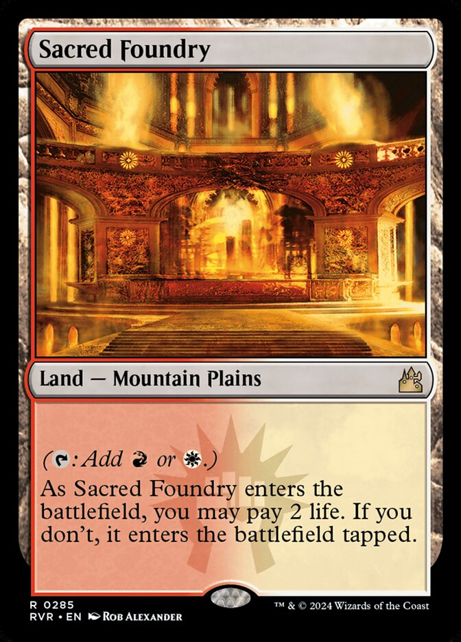 Sacred Foundry card front