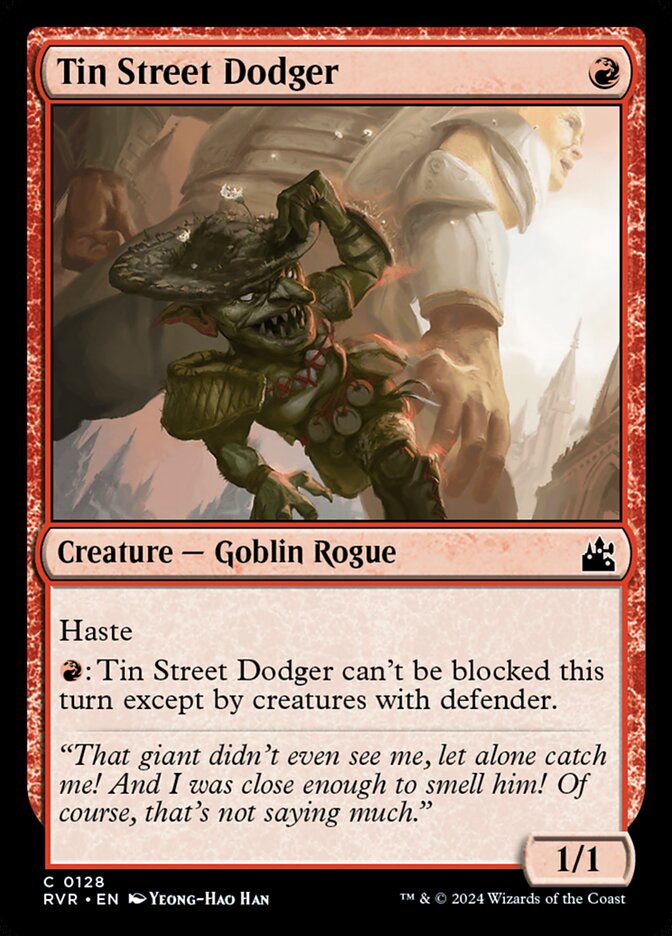 Tin Street Dodger card front