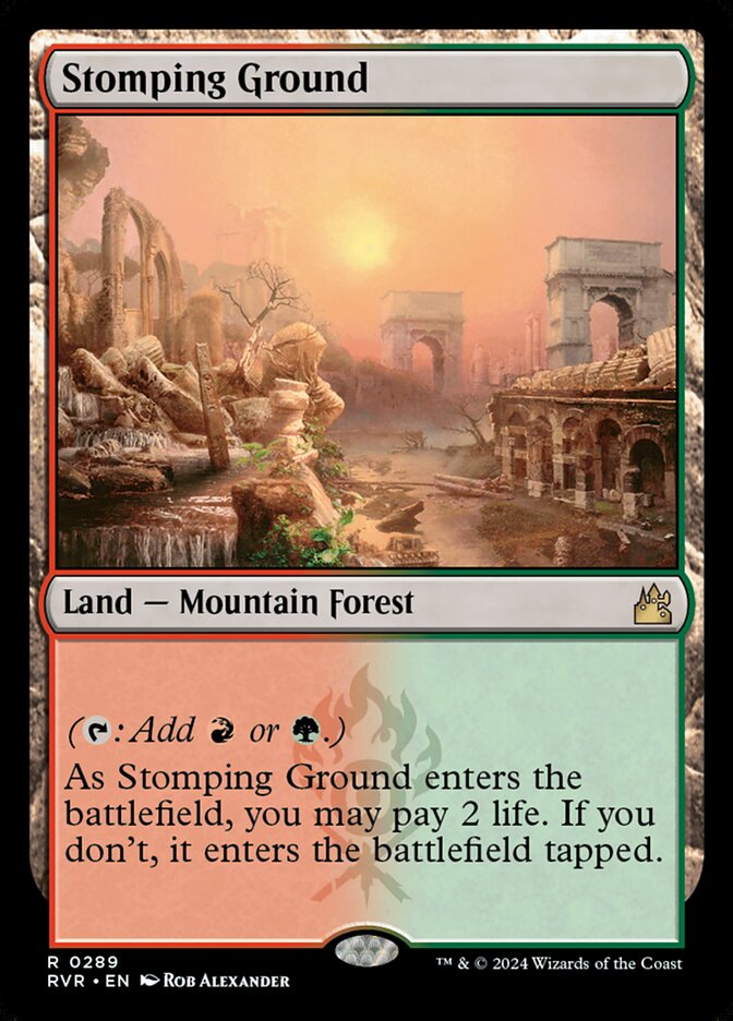 Stomping Ground card front