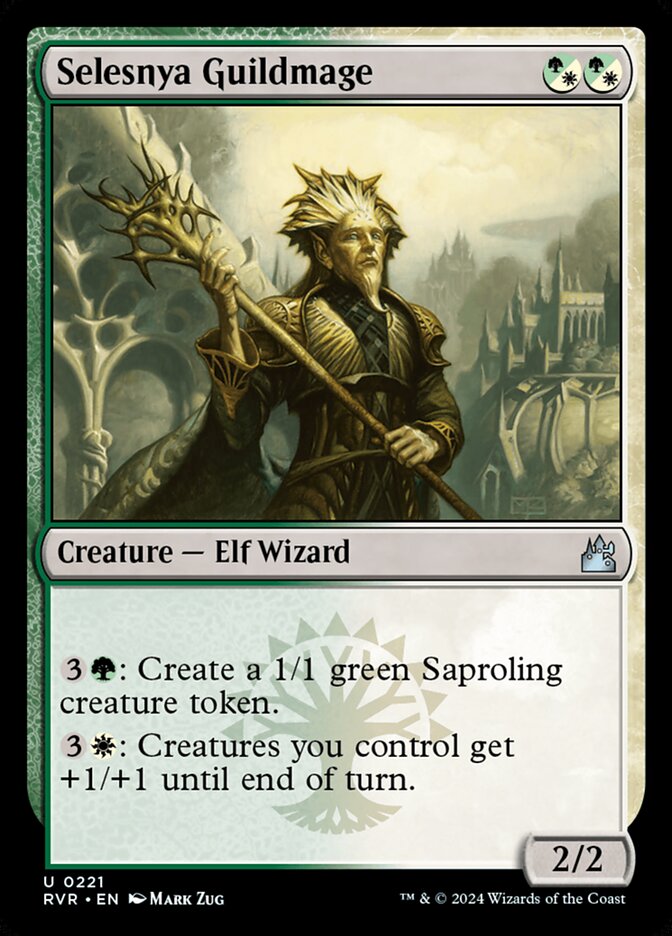 Selesnya Guildmage card front