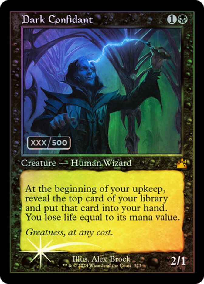 Dark Confidant card front