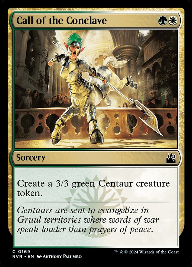 Call of the Conclave card front