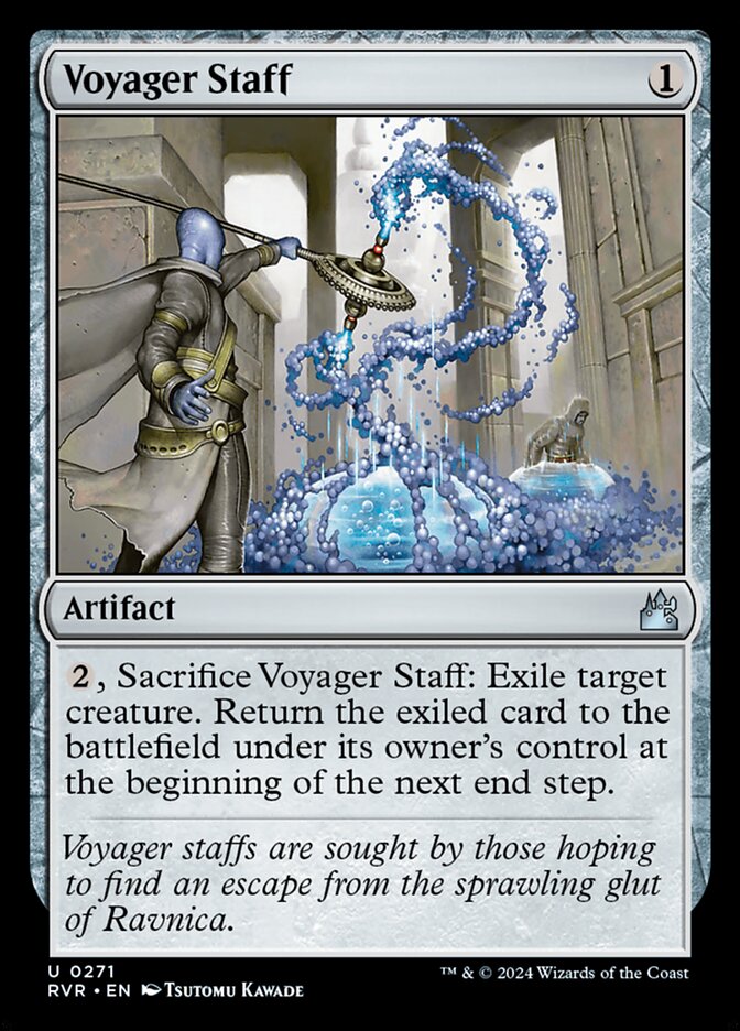 Voyager Staff card front