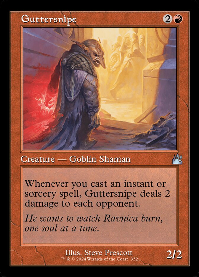 Guttersnipe card front