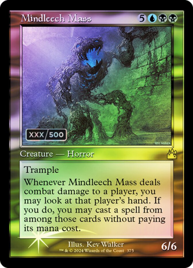 Mindleech Mass card front