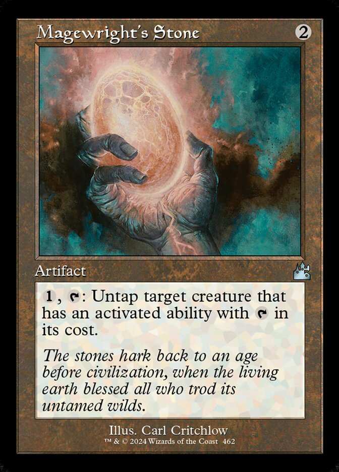 Magewright's Stone card front