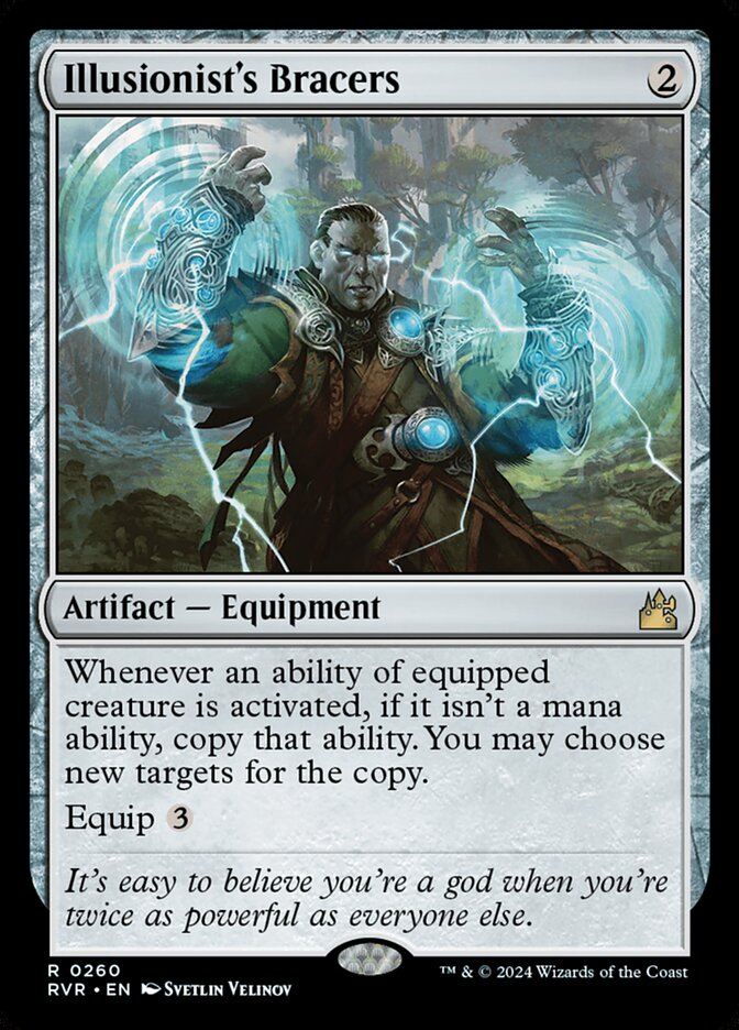 Illusionist's Bracers card front