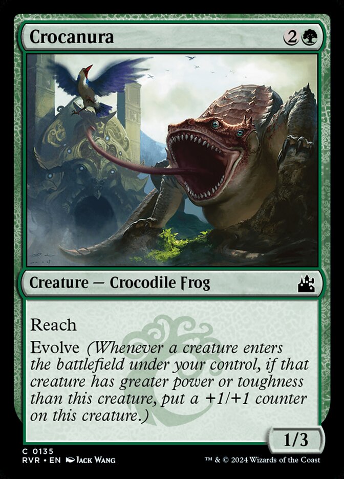 Crocanura card front