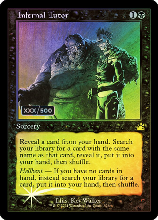 Infernal Tutor card front