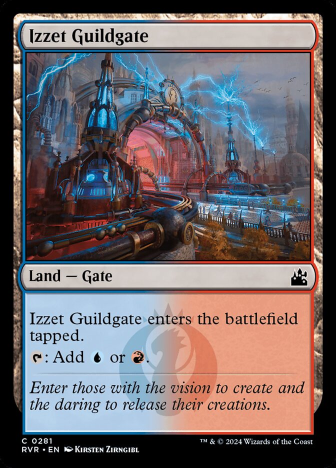 Izzet Guildgate card front