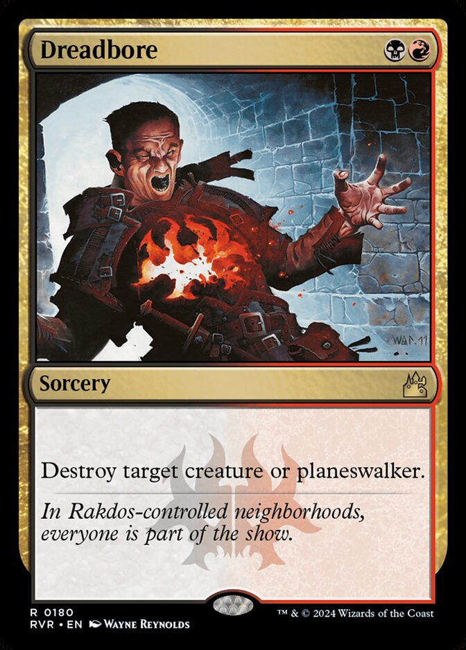 Dreadbore card front