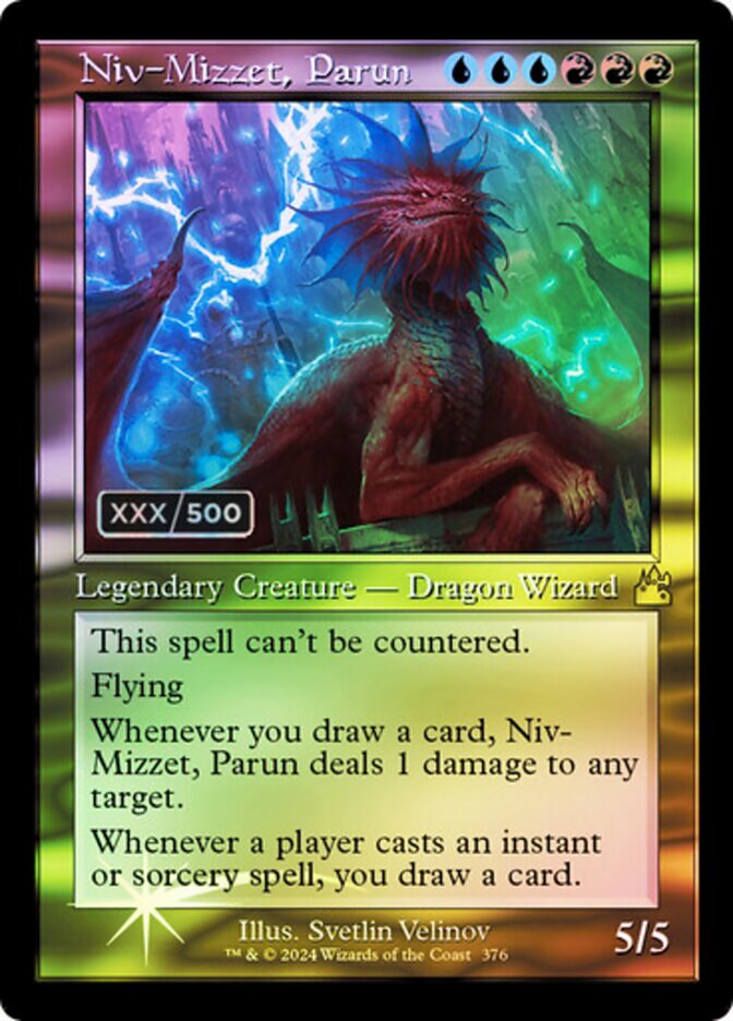 Niv-Mizzet, Parun card front