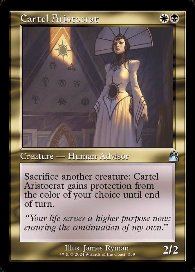 Cartel Aristocrat card front