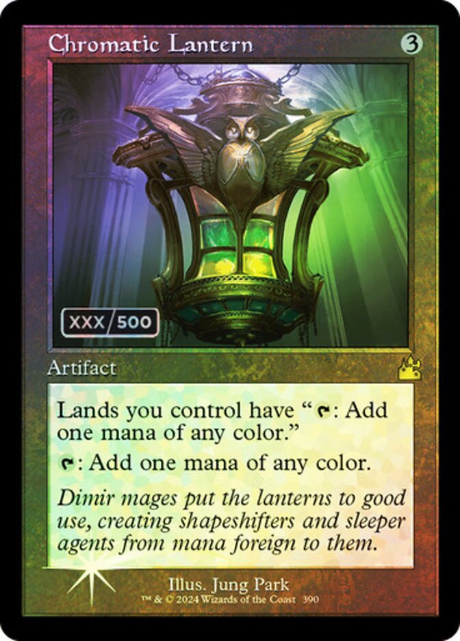 Chromatic Lantern card front