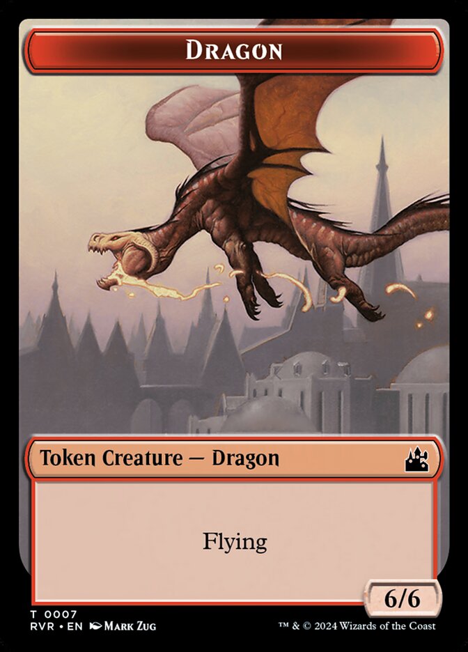Dragon card front