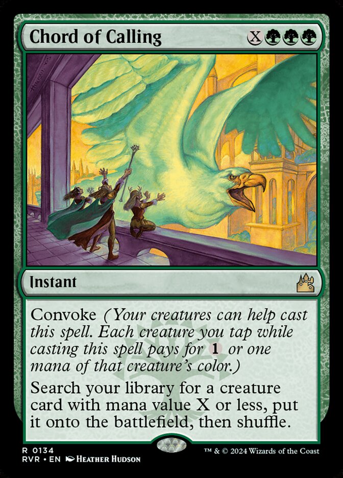 Chord of Calling card front