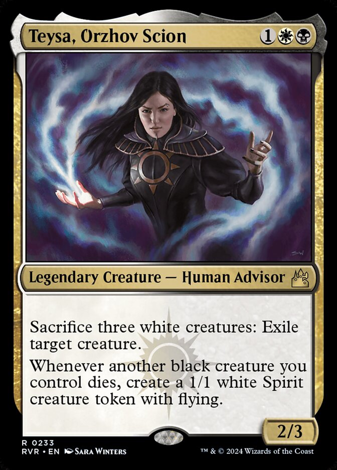 Teysa, Orzhov Scion card front