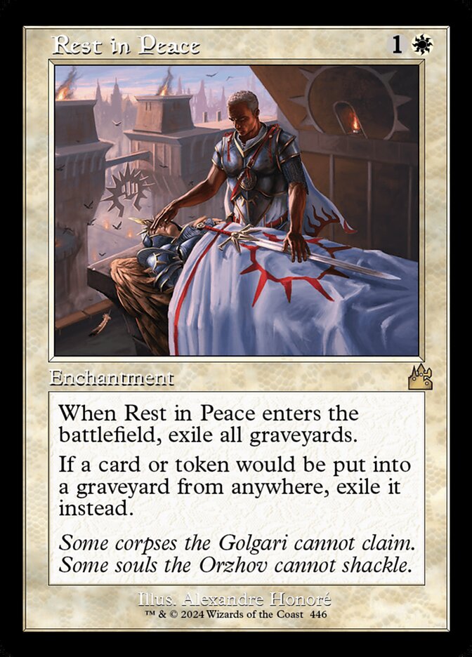 Rest in Peace card front